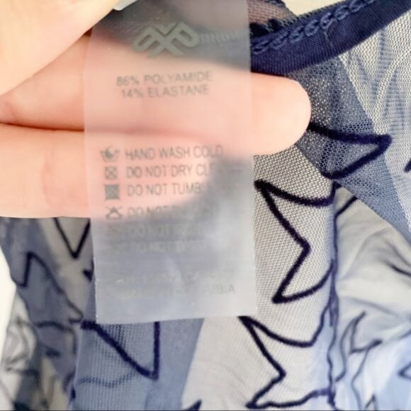 Pilyq Starry Dress in Starlight Swim Coverup Size M/L Navy Blue Medium Large - Picture 9 of 10